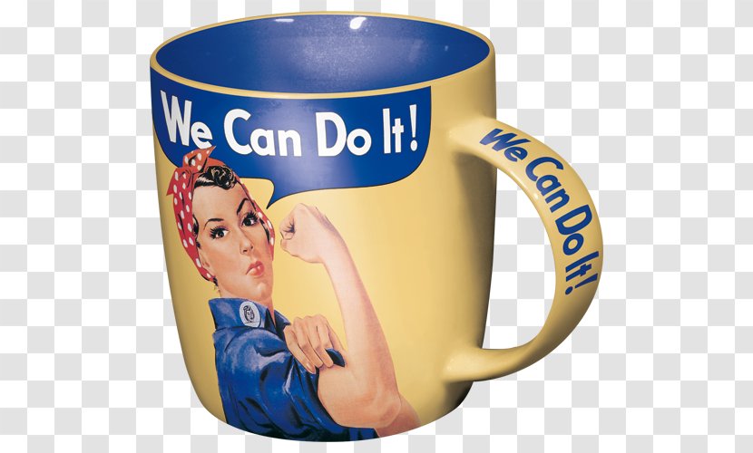 We Can Do It! Coffee Cup Bag Mug - It Transparent PNG