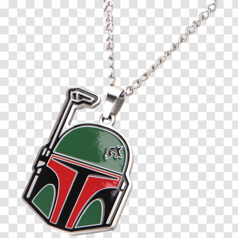 Locket Necklace Earring Jewellery Boba Fett Transparent PNG