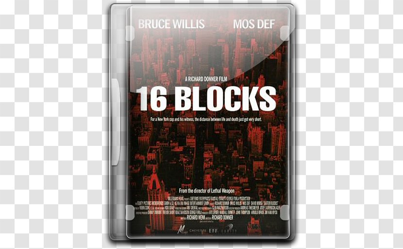 Poster Brand Font - Film - 16 Blocks V2 Transparent PNG