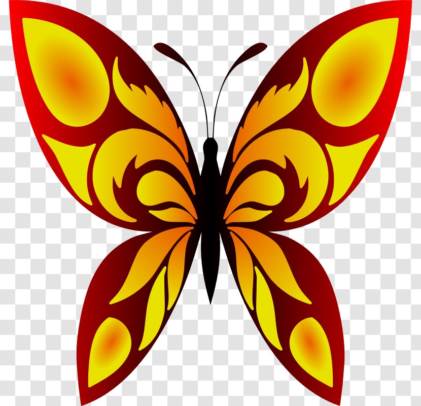 Monarch Butterfly Art Clip - Painting Transparent PNG