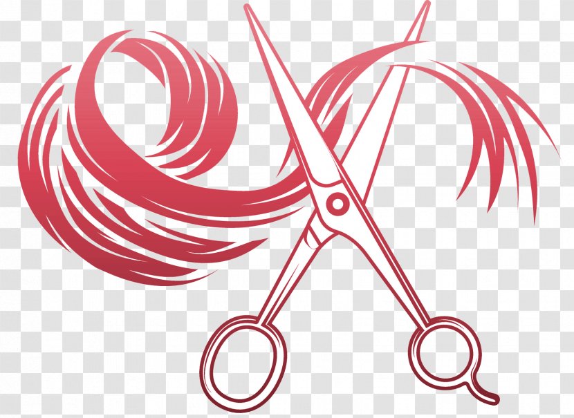 Hairdresser Scissors Scissor Talk Salon And Day Spa Royalty-free - Haircutting Shears Transparent PNG