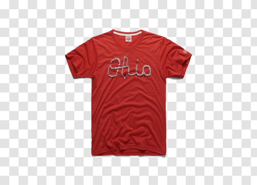 T-shirt Ohio State University Marching Band Script Sleeve Transparent PNG