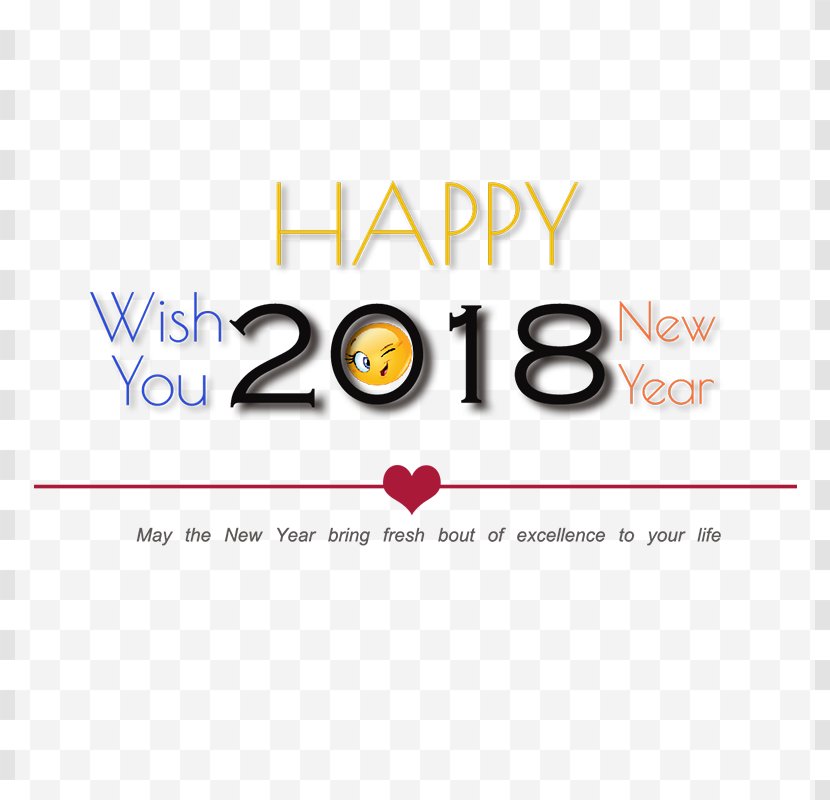New Year Physical Exercise Fitness Centre Pilates - Happy 2018 Transparent PNG