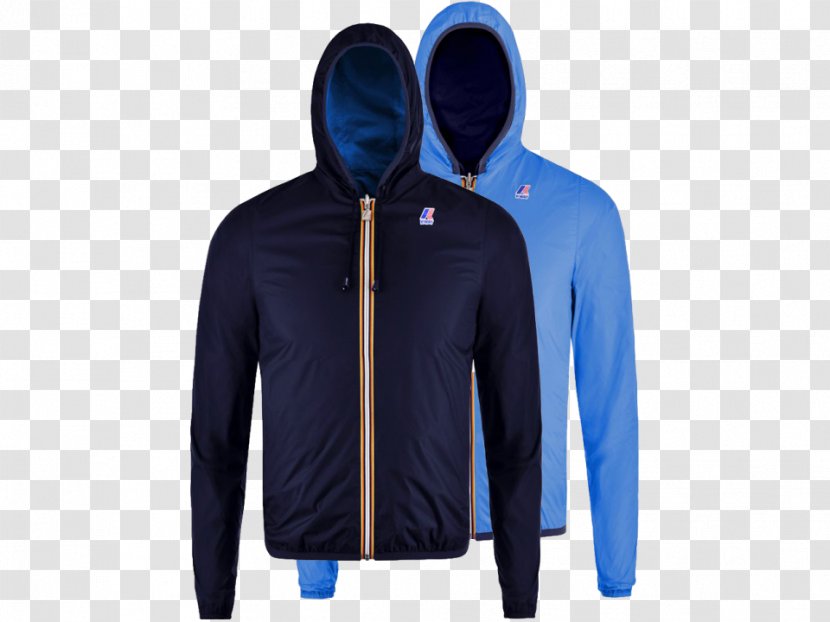 Hoodie Polar Fleece Bluza Jacket - Electric Blue - Plus Size Rain With Hood Transparent PNG