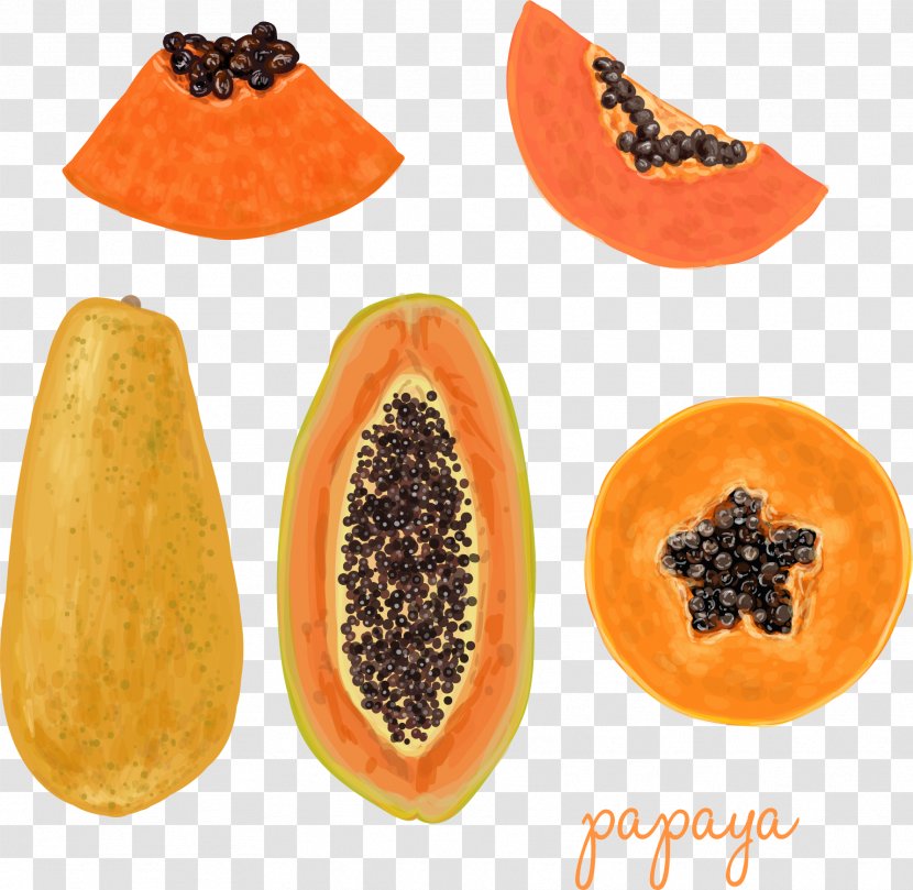 Papaya Juice Fruit Food - Lychee - Fresh Transparent PNG