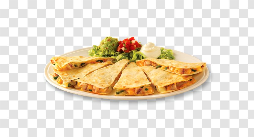 Quesadilla Burrito On The Border Mexican Cuisine Nachos - Dish - Menu Transparent PNG