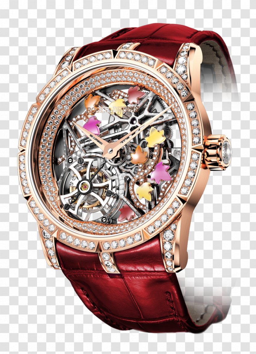 Roger Dubuis Skeleton Watch Jewellery Brocéliande - Metal Transparent PNG