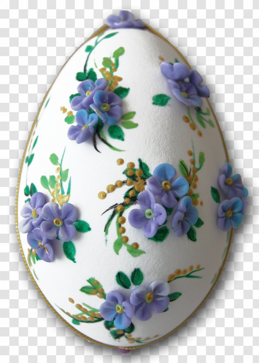Easter Bunny Egg Clip Art - Orchid Eggs Transparent PNG