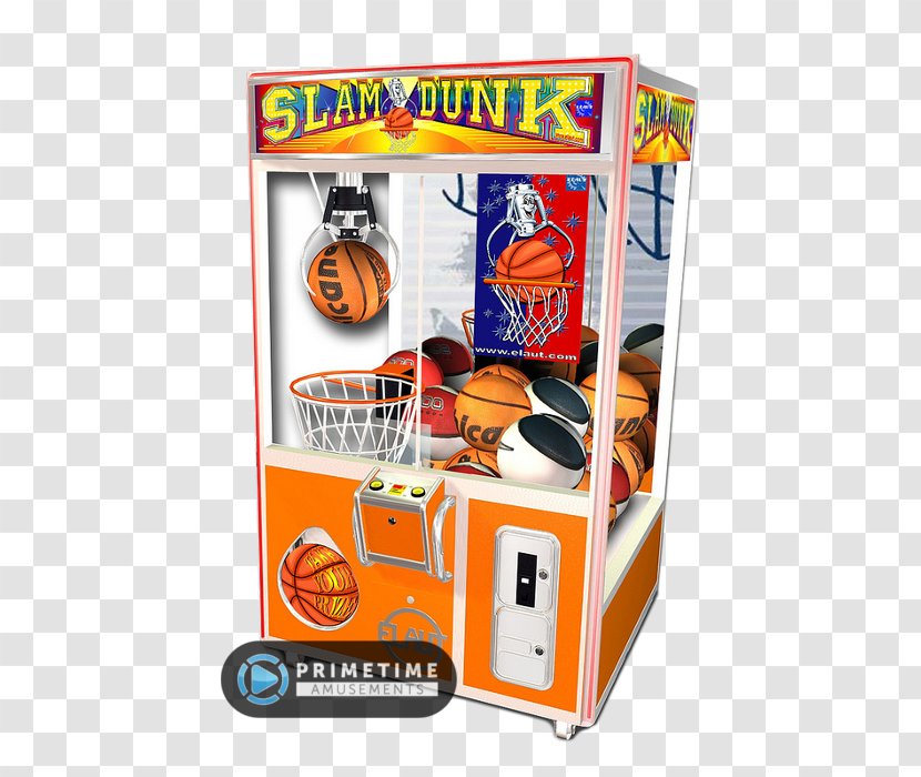 Slam Dunk Claw Crane Basketball Arcade Game Transparent PNG