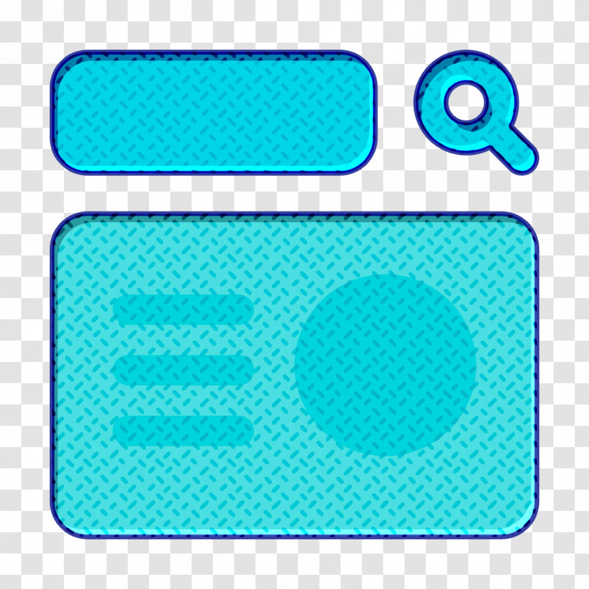 Search Icon Wireframe Icon Transparent PNG