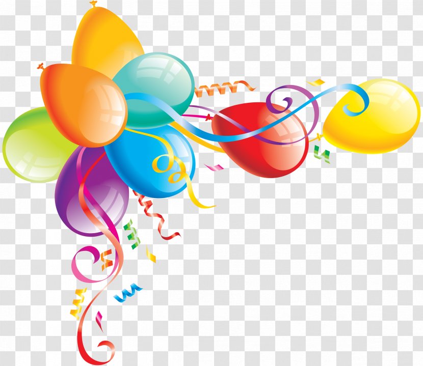 Balloon Birthday Free Content Clip Art - Blog - Te Cliparts Transparent PNG