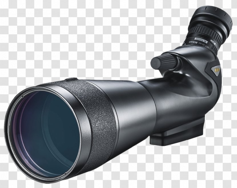 Spotting Scopes Nikon Digiscoping Telescopic Sight Spotter - Lens - Binoculars Transparent PNG