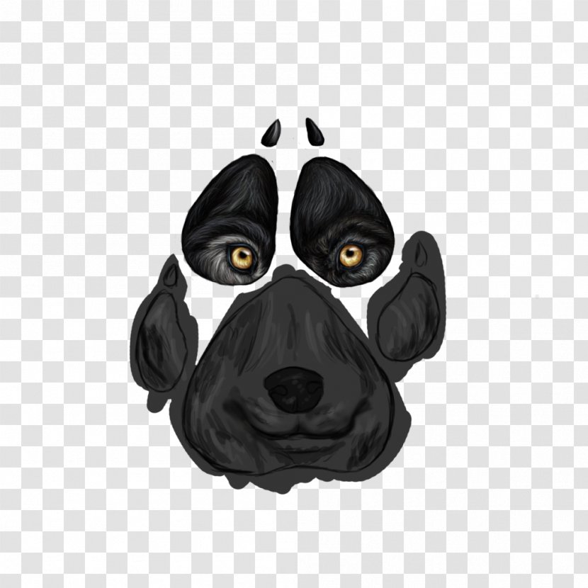 Dog Snout Black M - Like Mammal Transparent PNG