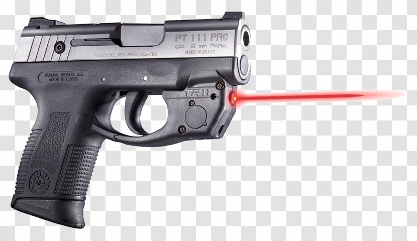 Taurus Millennium Series Sight PT24/7 Laser - Firearm Transparent PNG