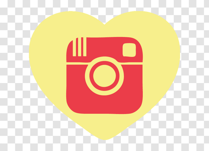 Yellow Circle Smile Icon Heart Transparent PNG