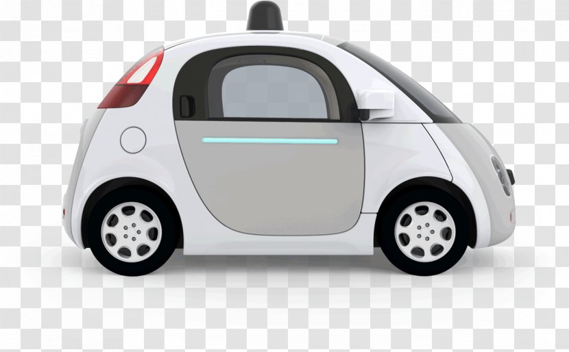 Google Driverless Car Autonomous Driving Vehicle - Automotive Design - Accident Transparent PNG