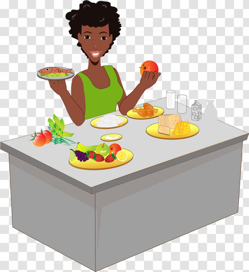 Food Eating Table Restaurant Cuisine - Calorie - Bbq Cartoon Transparent PNG