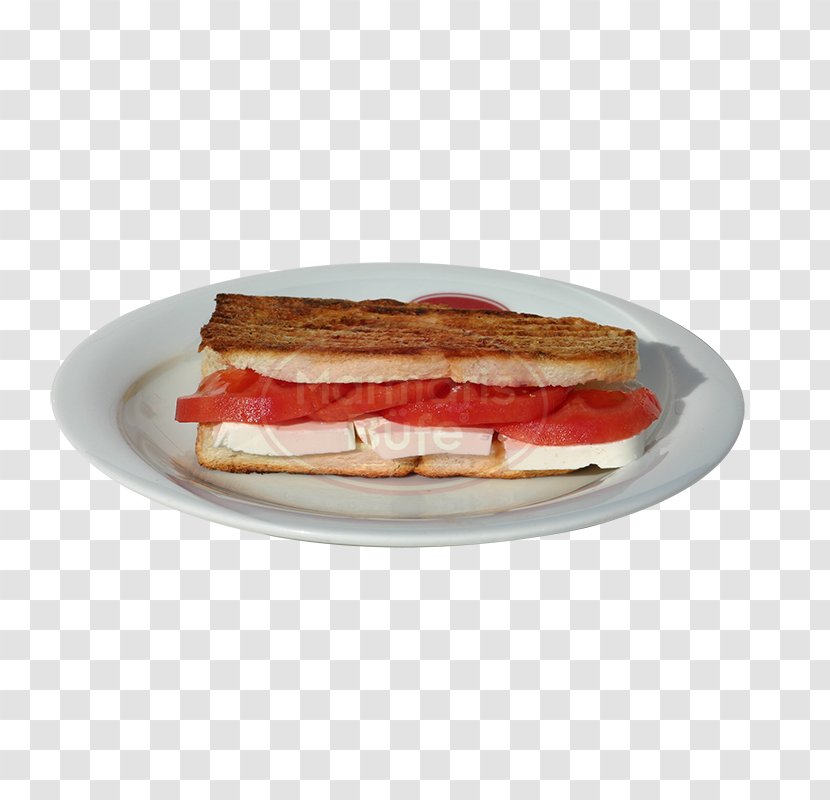 Breakfast Sandwich Toast Bocadillo Pizza - Plate Transparent PNG