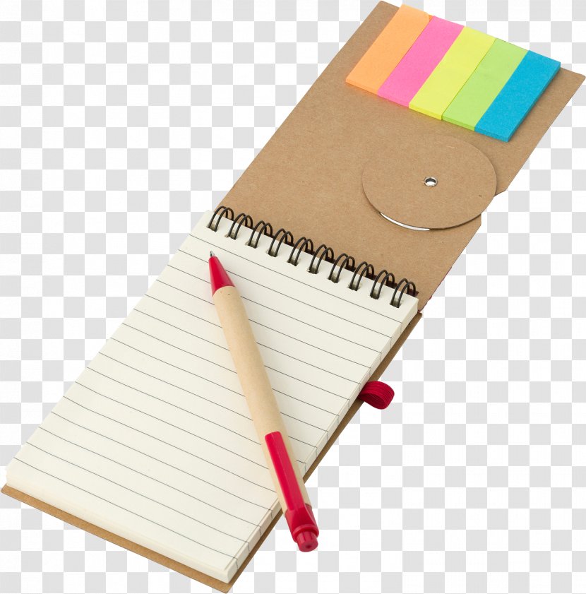 Post-it Note Notebook Paper Ballpoint Pen - Kartka Transparent PNG
