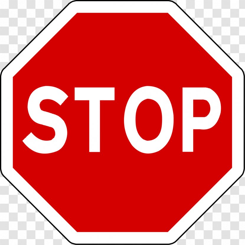 Stop Sign Traffic Yield Road - Area - Transparent Background Transparent PNG