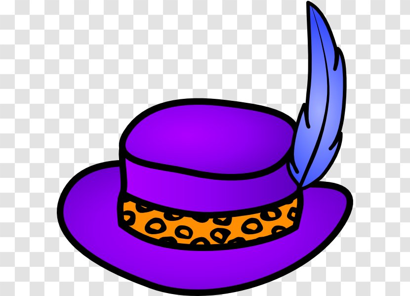 Hat Free Content Clip Art - Funny Purple Cliparts Transparent PNG