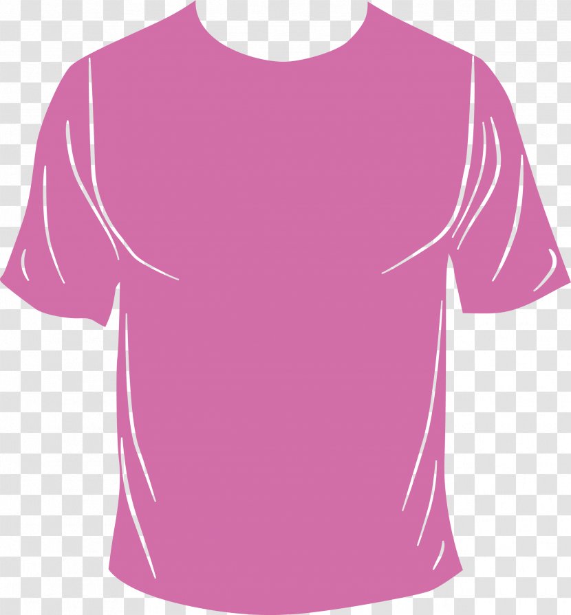T-shirt Sleeve Clothing - Joint - Purple Vector Transparent PNG