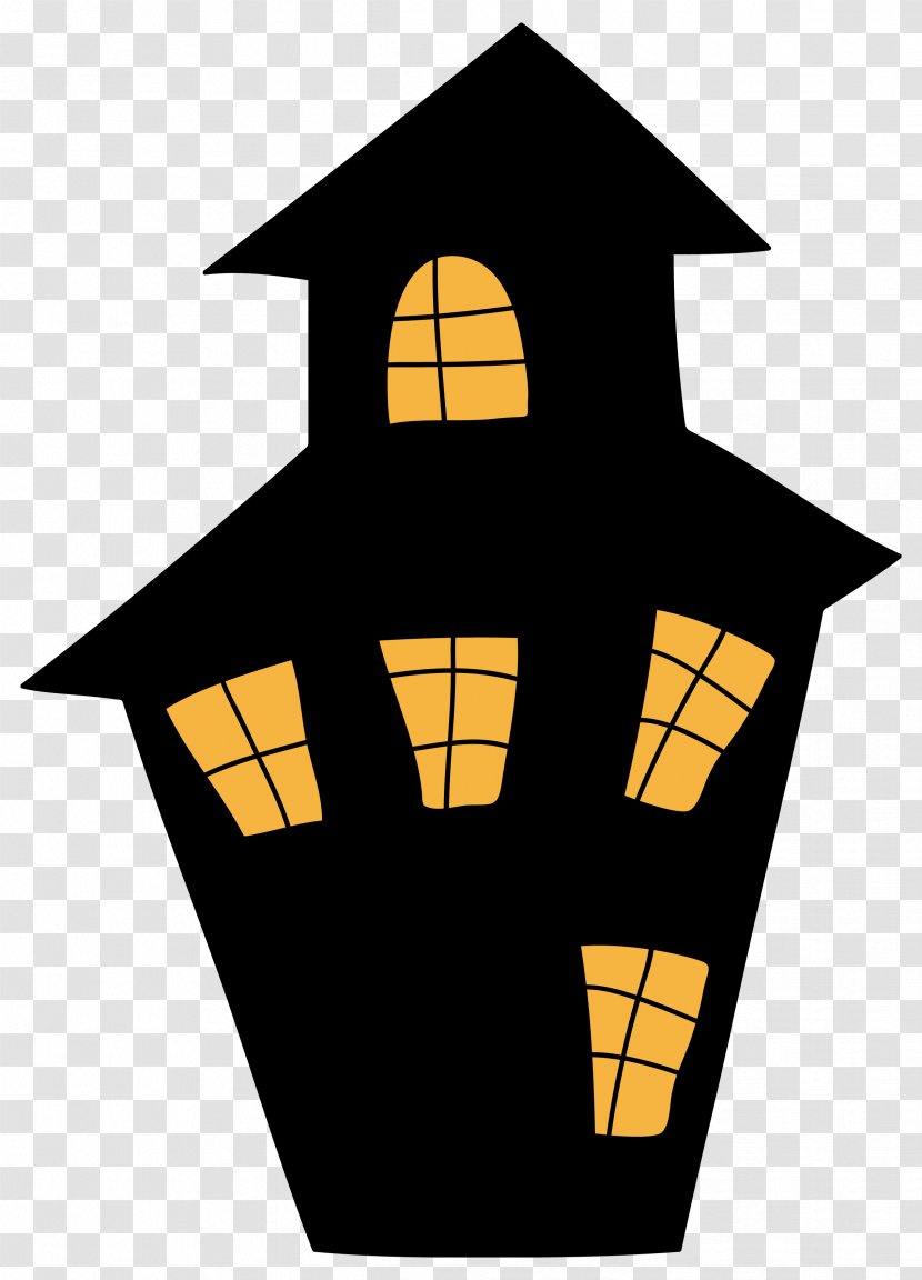 Haunted Attraction Halloween House Clip Art - Horror Cliparts Transparent PNG