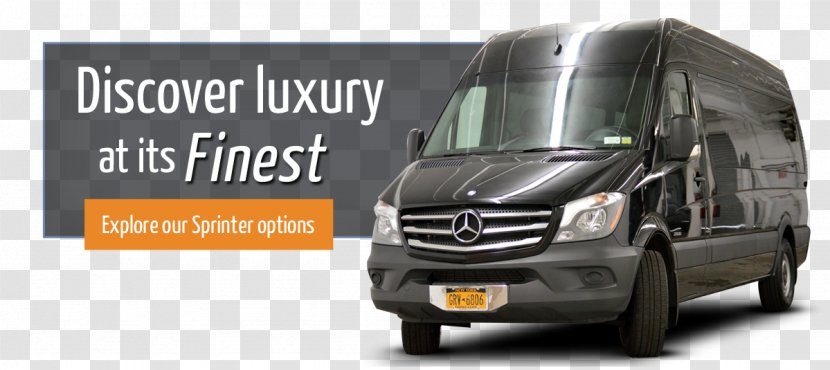 Compact Van Car VTI Rentals Mercedes-Benz Sprinter - New York City Transparent PNG