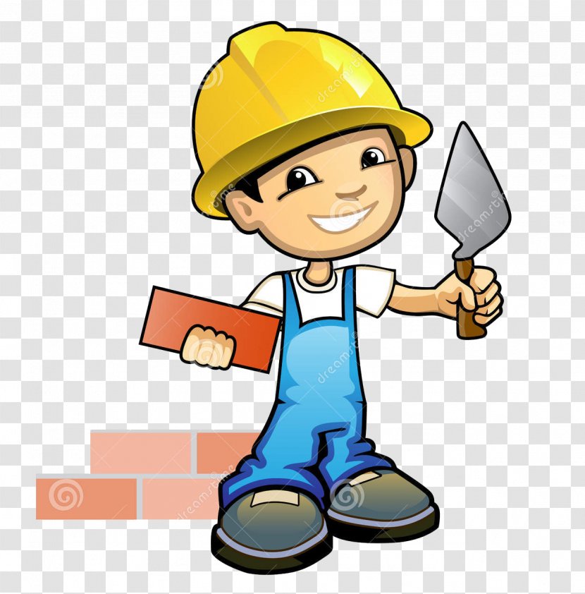 Bricklayer Stock Photography Masonry Clip Art - General Contractor - Industrial Worker Transparent PNG