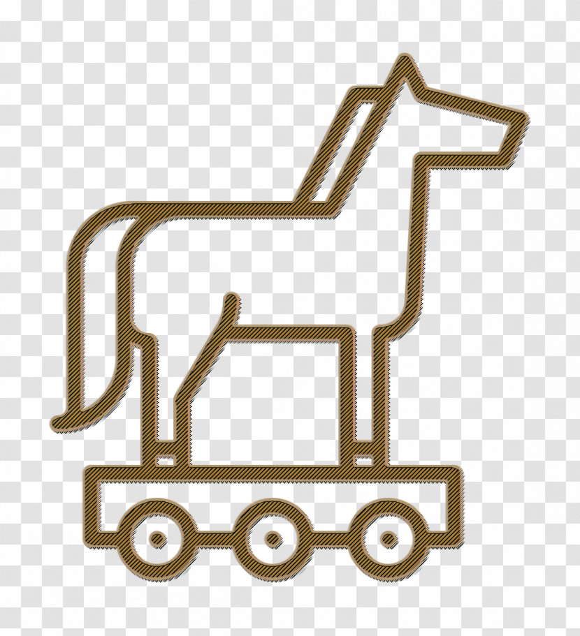Trojan Horse Icon Data Protection Icon Trojan Icon Transparent PNG