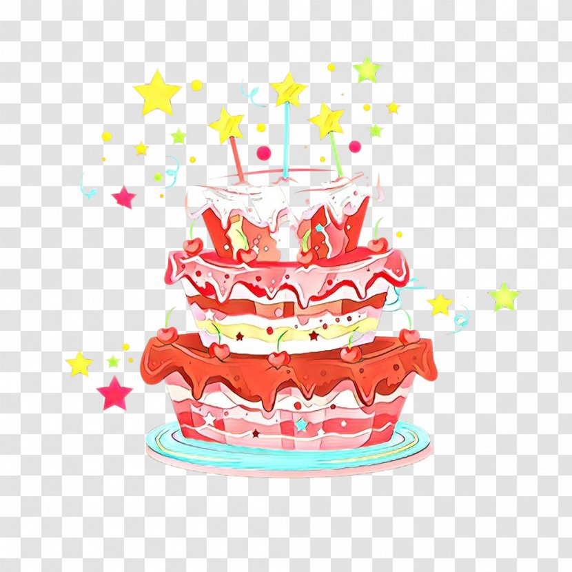Happy Birthday Cake Tart - Pasteles - Decorating Transparent PNG
