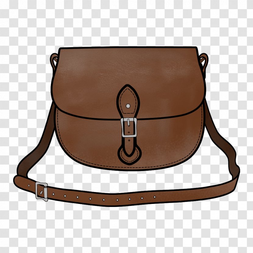 Handbag Messenger Bags Leather Strap - Bag Transparent PNG