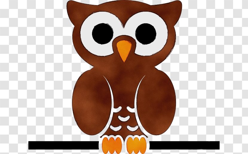 Snowy Owl Bird Barred Barn - Sticker Brown Transparent PNG