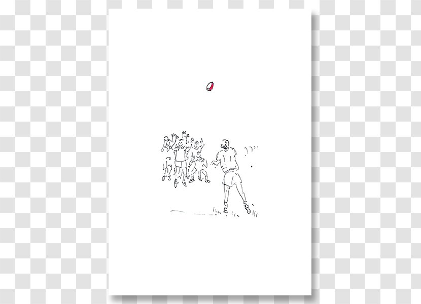 Paper Line-out Rugby Calligraphy Book - Frame - Cricket Poster Transparent PNG