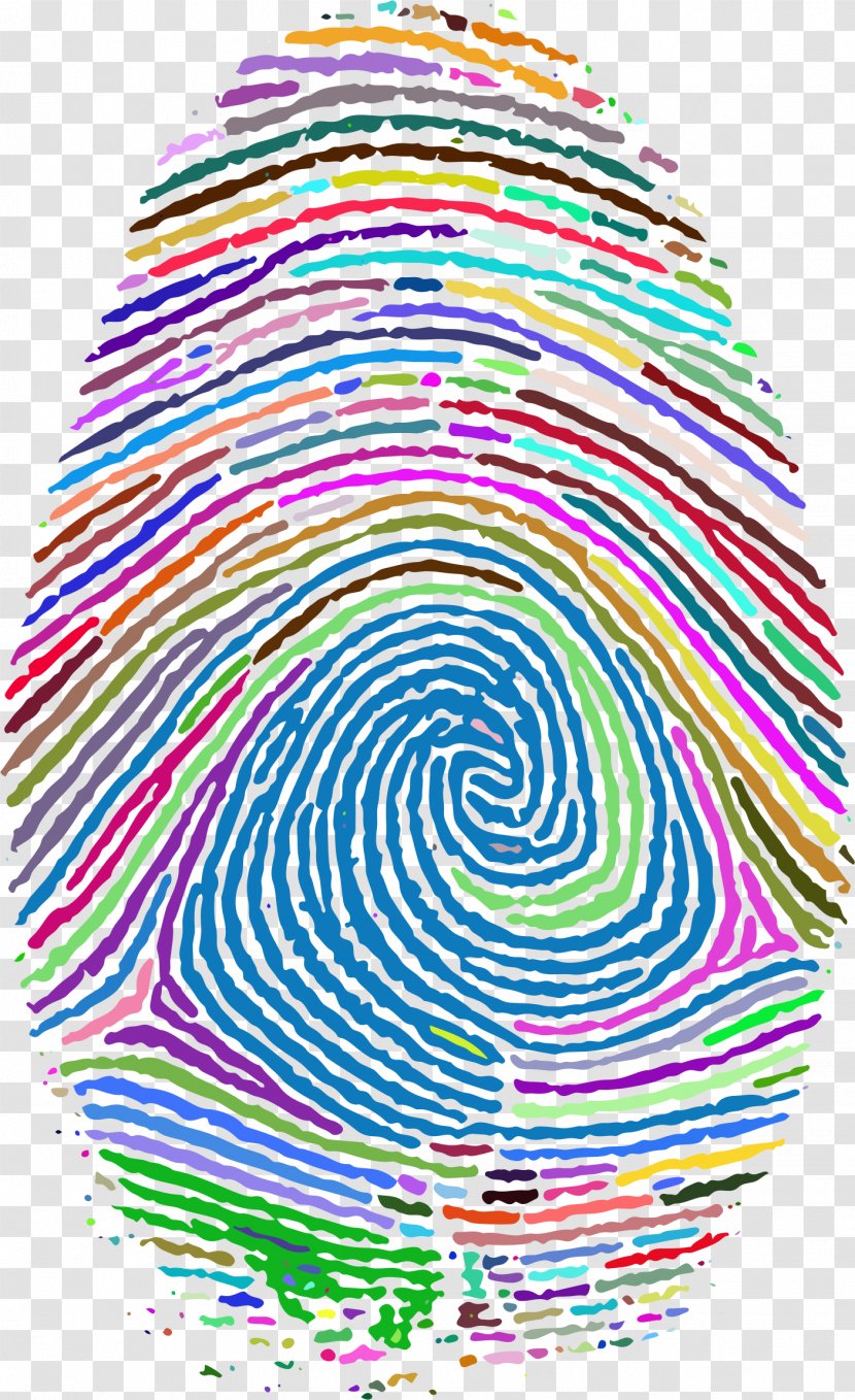 Fingerprint Footprint Clip Art - Binary Code - Finger Print Transparent PNG