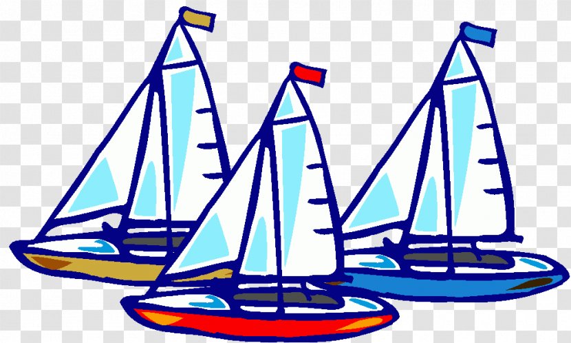 The Boat Race Sailboat Regatta Clip Art - Water Transportation - Cliparts Transparent PNG