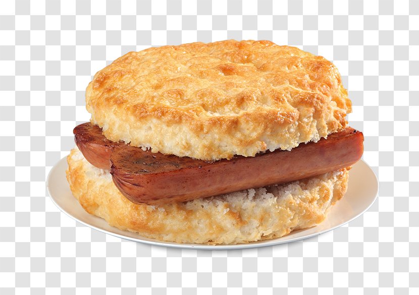 Breakfast Sandwich Sausage Gravy Biscuits And Bacon, Egg Cheese Ham - Delicious Smoked Transparent PNG