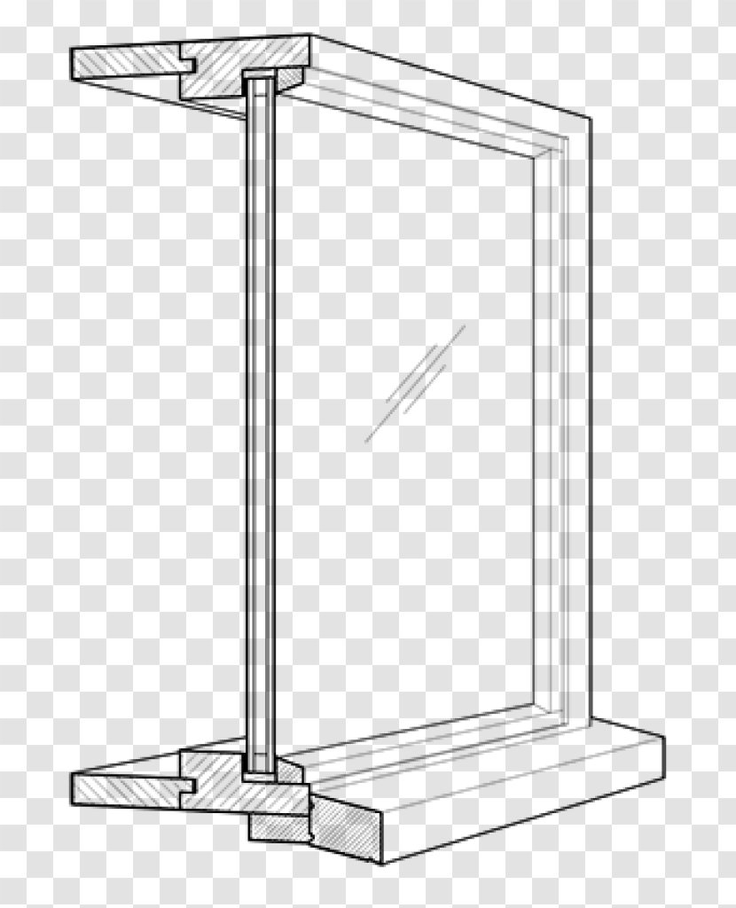 Casement Window Transom Drawing Door - Rectangle - Stool Transparent PNG