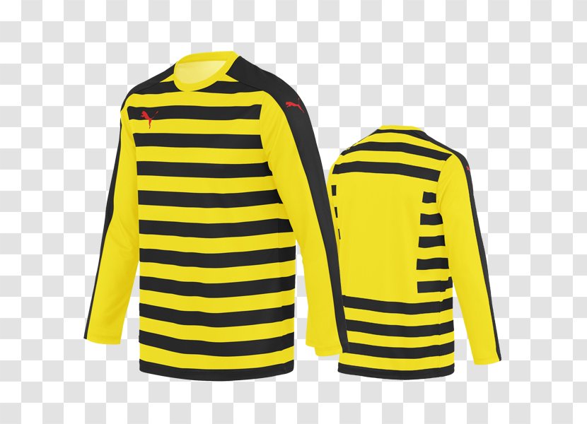 Long-sleeved T-shirt Jersey Puma - Yellow Transparent PNG