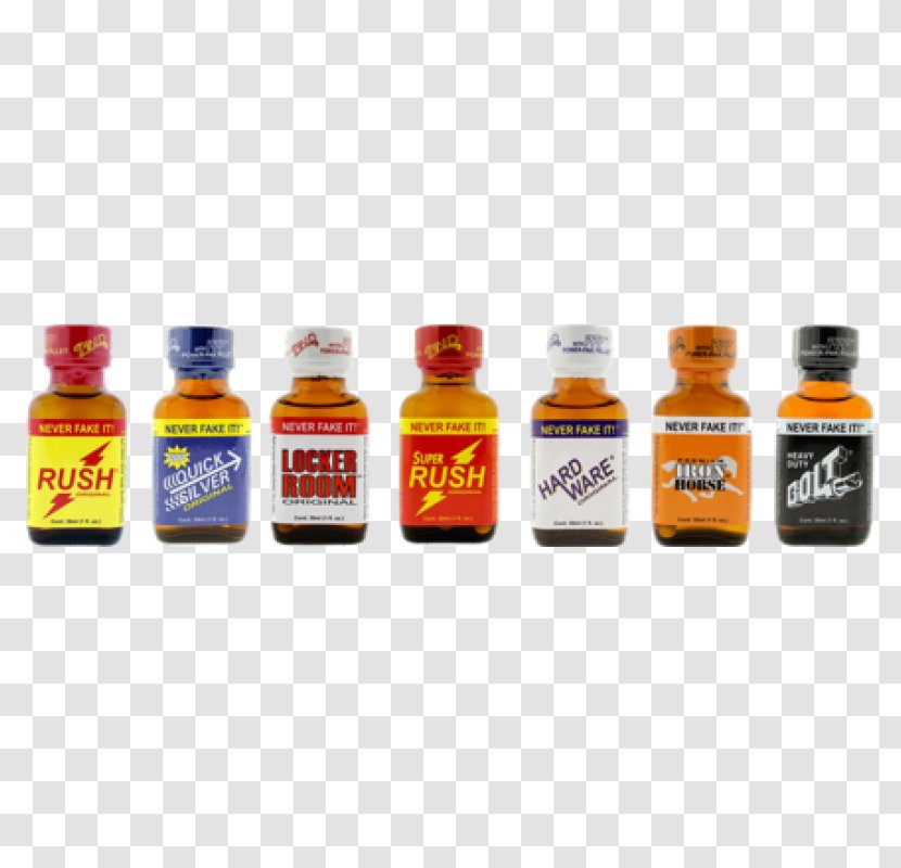 Poppers Isobutyl Nitrite Amyl Inhalant Nitrate Transparent PNG