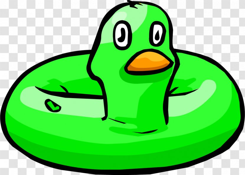 Club Penguin Duck YouTube Wikia - Inflatable Armbands Transparent PNG