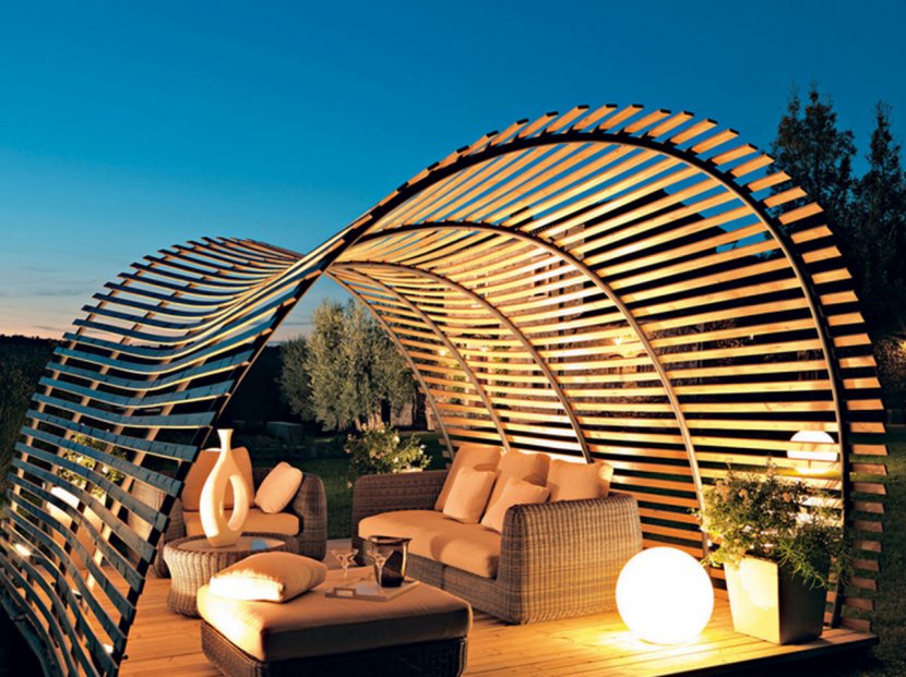 Pergola Garden Design Gazebo - Sky Transparent PNG