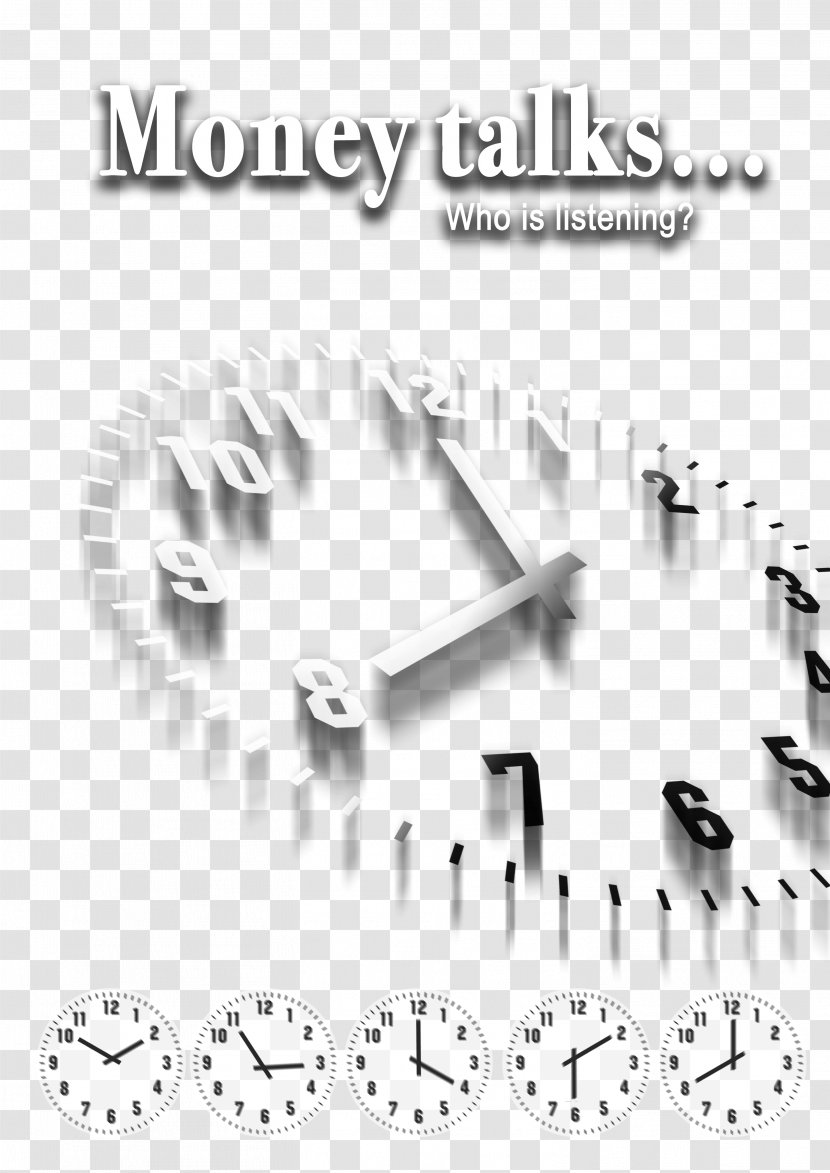 Time Clock Illustration - Timelapse Photography - Flies Transparent PNG