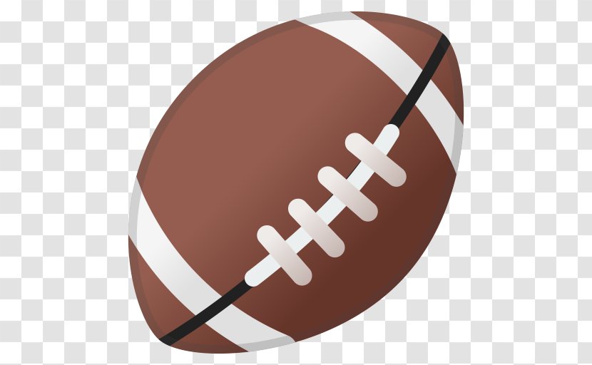 NFL American Football Emoji - Sport - Rugby Transparent PNG
