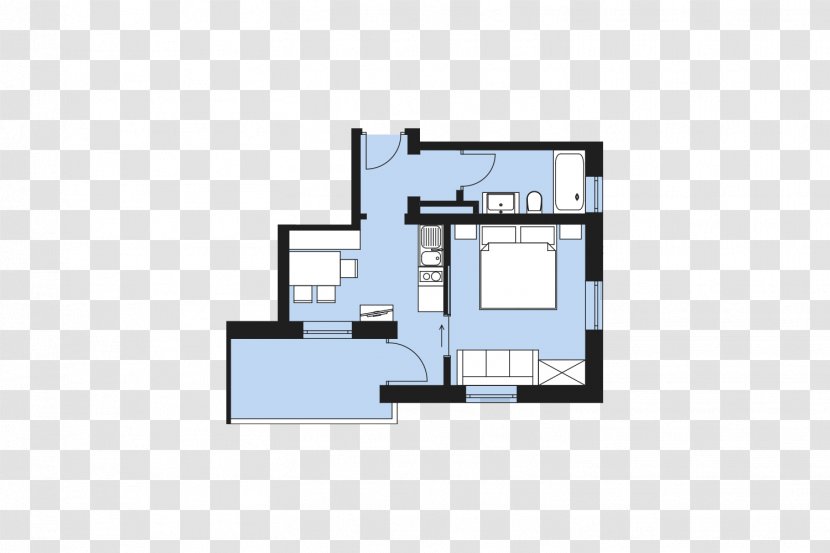 Architecture House Floor Plan Transparent PNG