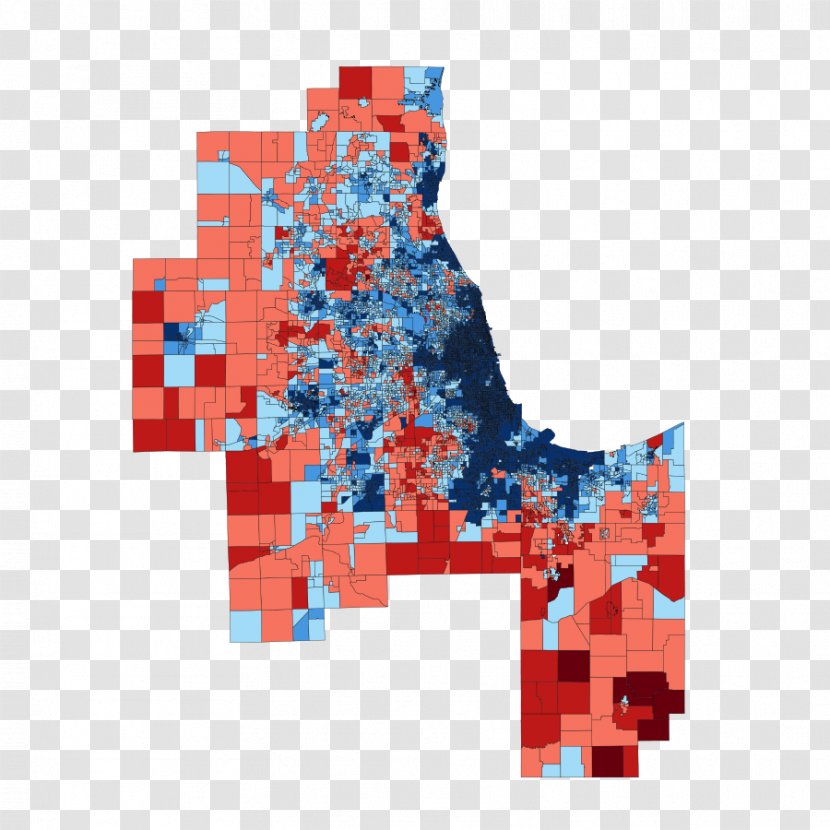 Chicago US Presidential Election 2016 Voting Republican Party - Political - Creative Dividing Line Material Transparent PNG