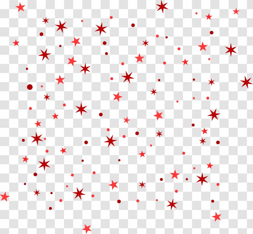 Line Point Angle Red Pattern - Heart - Star Shading Transparent PNG