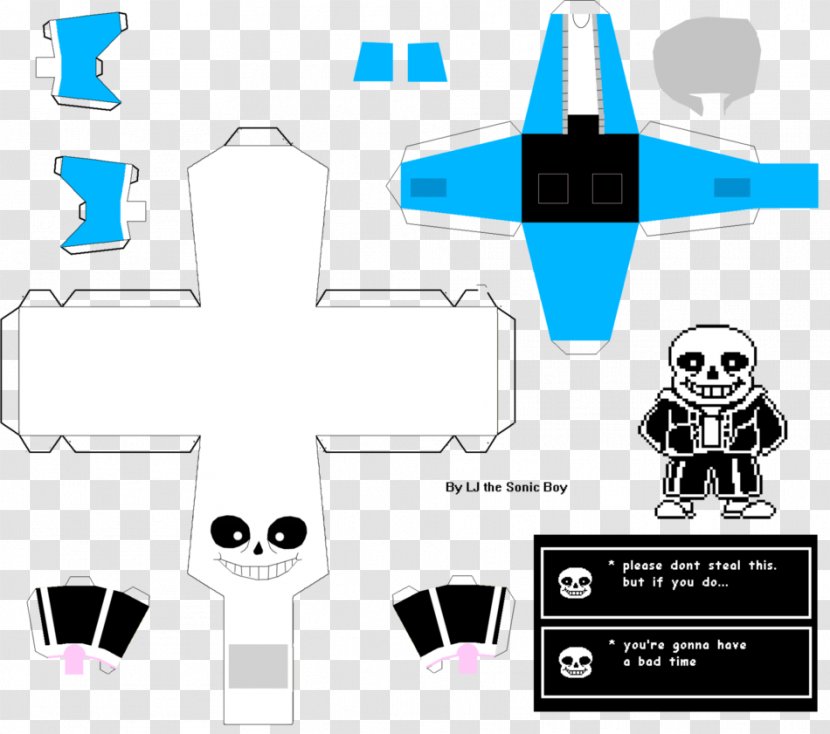 Undertale Bendy And The Ink Machine Paper Model - Area - Craft Transparent PNG