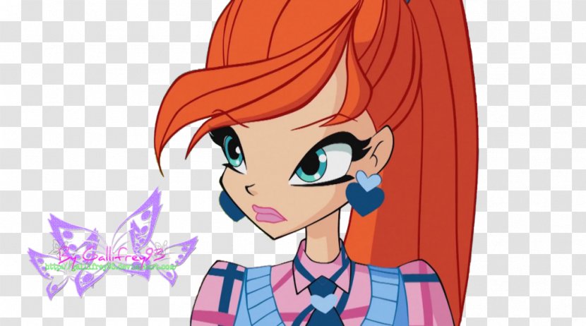 Bloom Flora Tecna Stella Winx Club - Silhouette - Season 7Others Transparent PNG