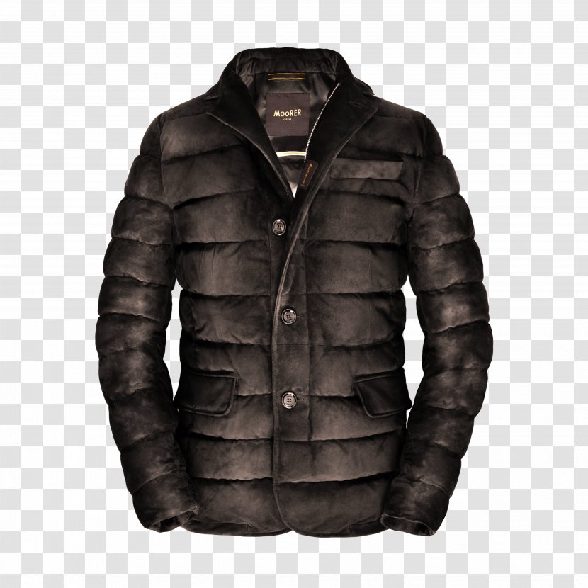 Leather Jacket - Coat - Moro Transparent PNG